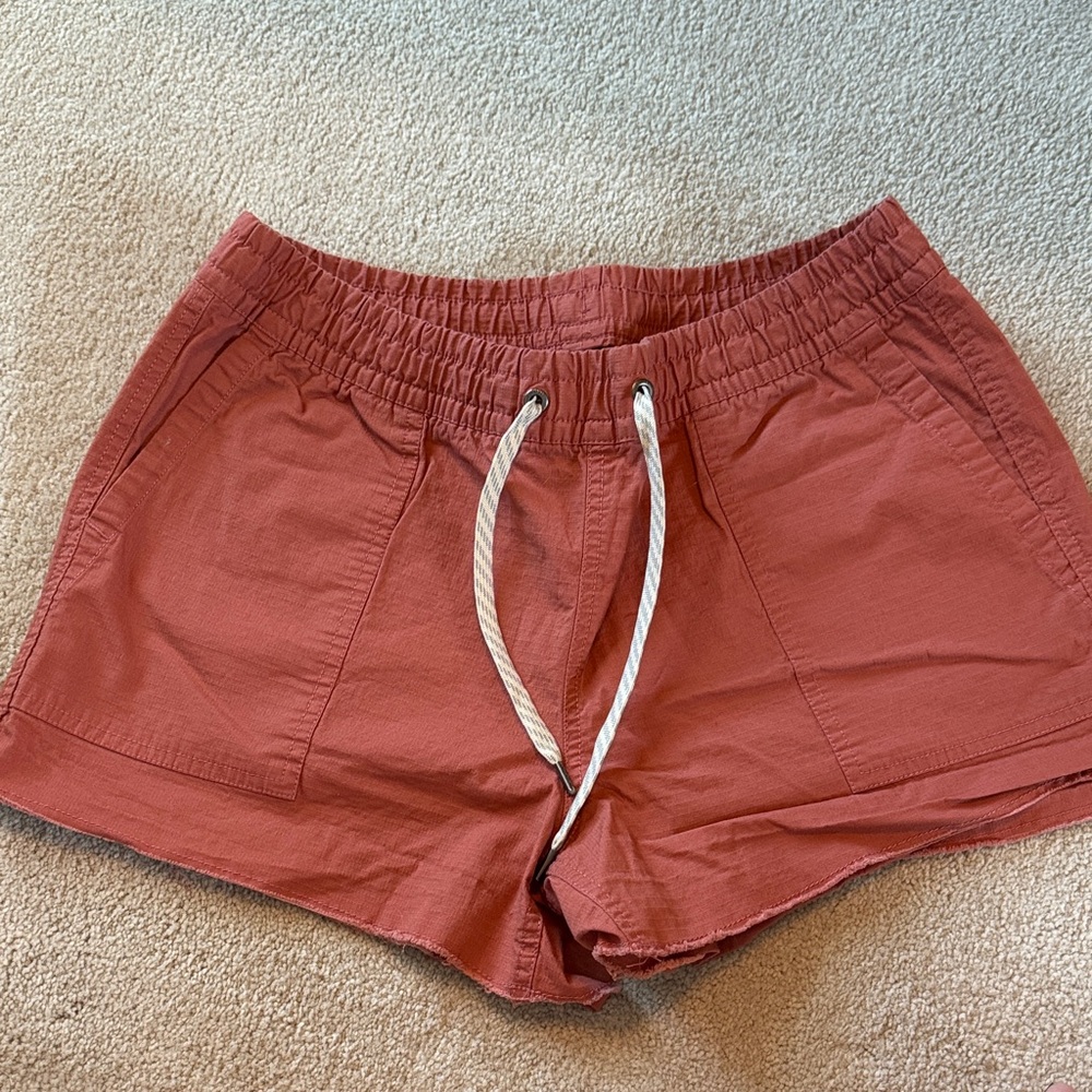 Vuori Women’s Drawstring Casual Shorts - Rust